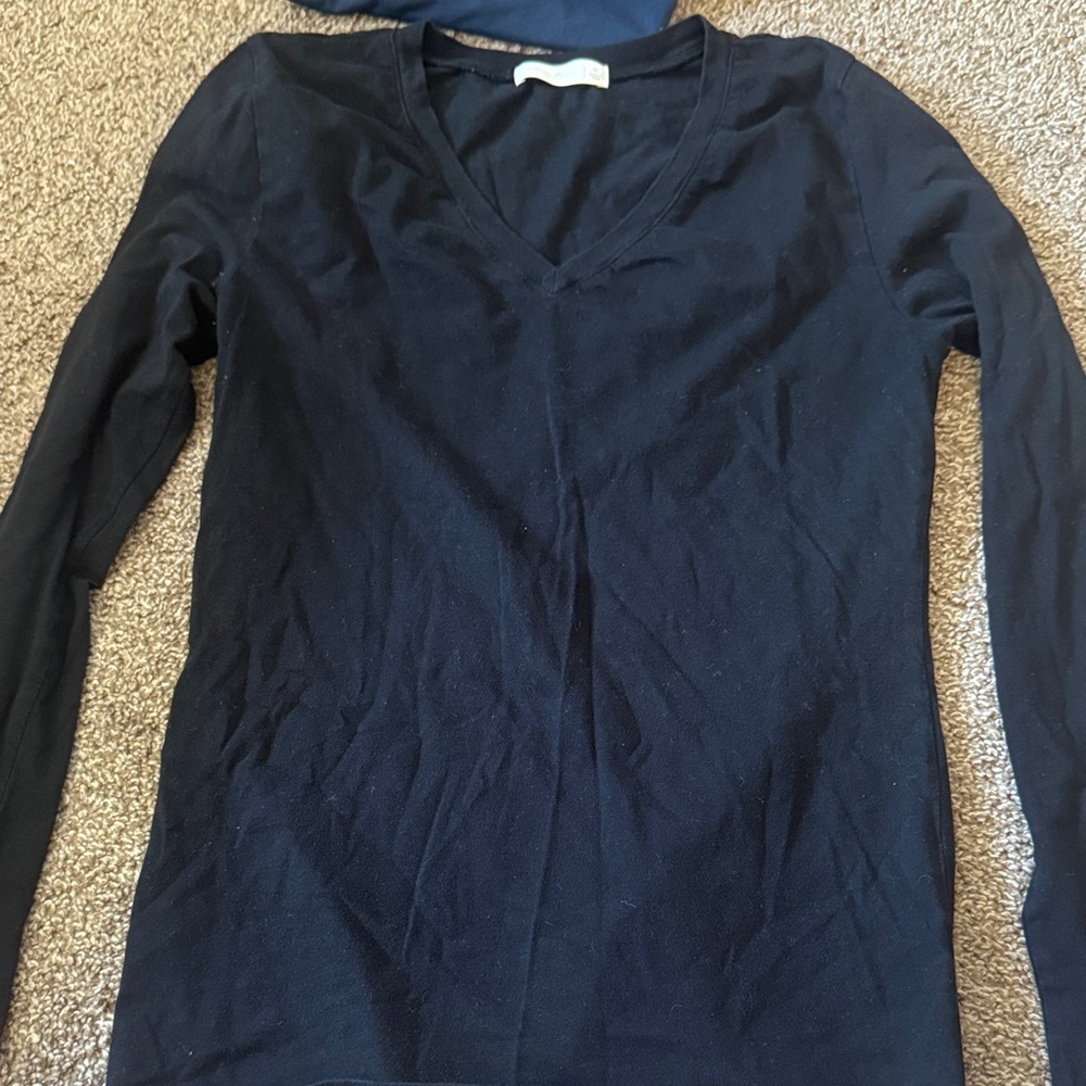 Target Women's Black Long Sleeve Tee